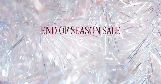 END OF SEASON SALE