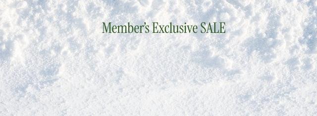 会員限定セール