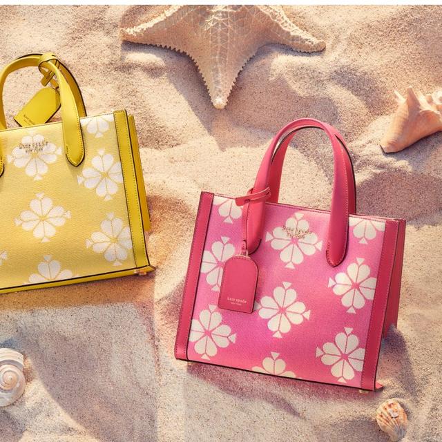 KATE SPADE spede flower ハンドバッグ ショルダーバッグ □ヘルシ価格