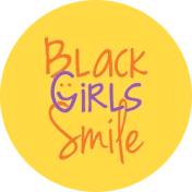 black girls smile